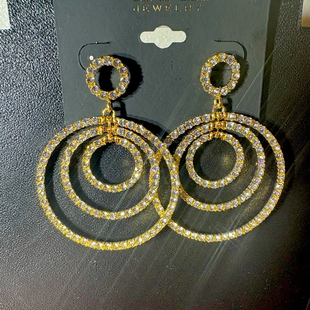 nOir Jewelry Hoop Earrings
